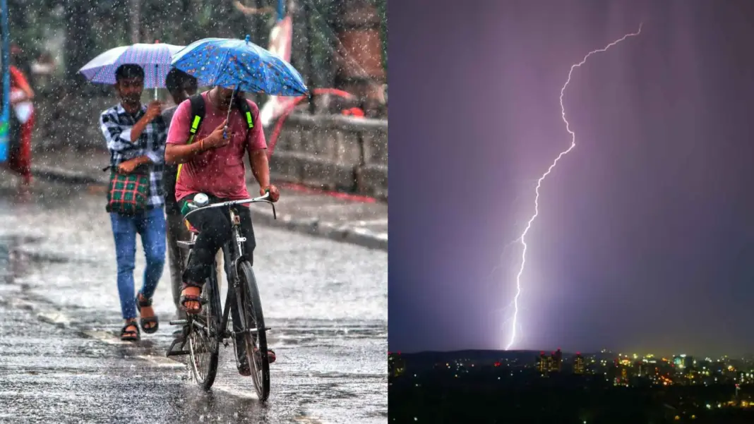 Orange alert issued for Delhi rain and storms today