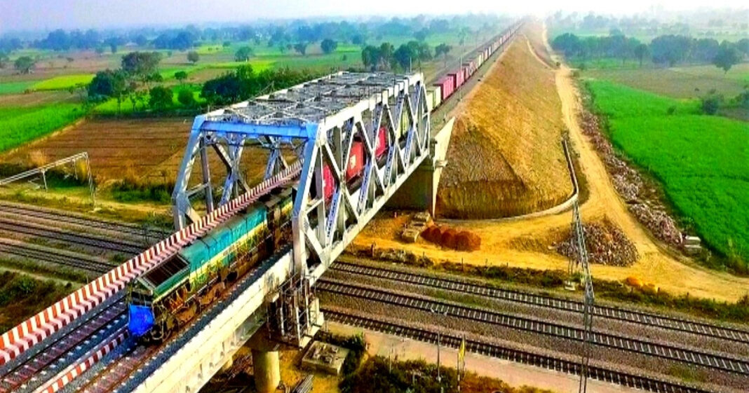 DFCCIL Builds Indias Longest Rail Flyover