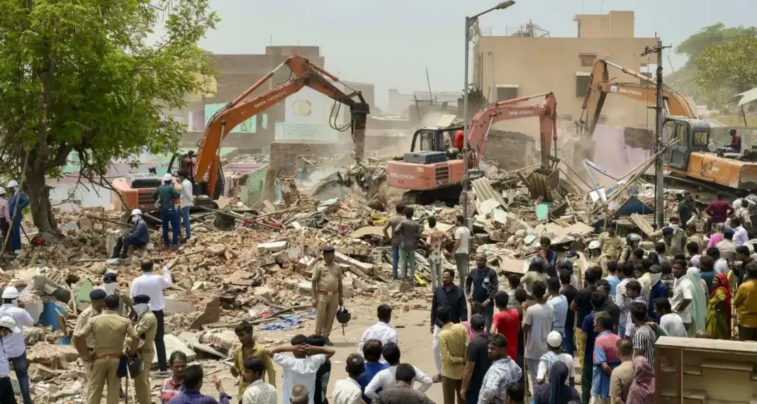 Ahmedabad Residents Protest Olympic Road Demolitions