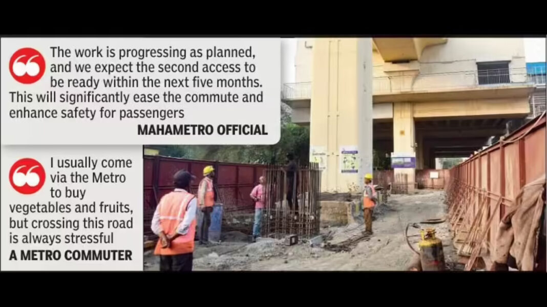 Nagpur Cotton Market Metro to Get Second Entry Gate by Mid October