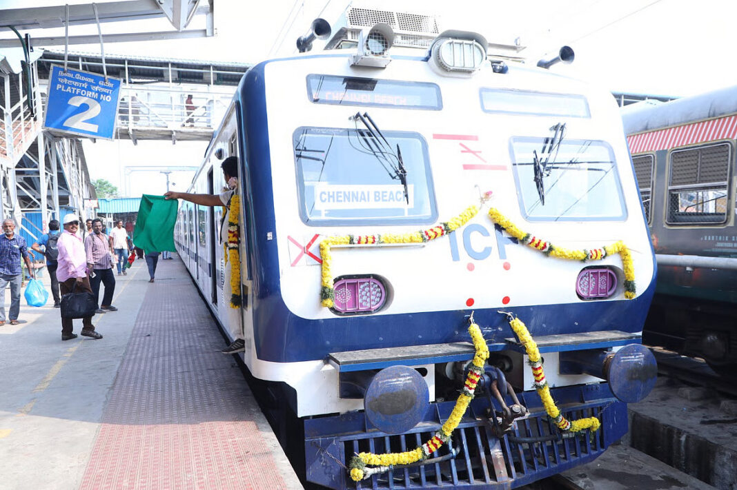 Chennais First AC EMU Sees Poor Ridership Despite Summer Relief