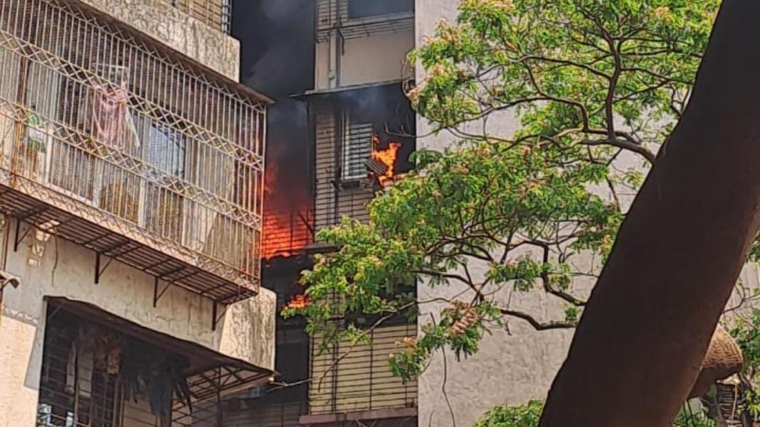 Fire breaks out at Ghatkopar high-rise building, no injuries reported