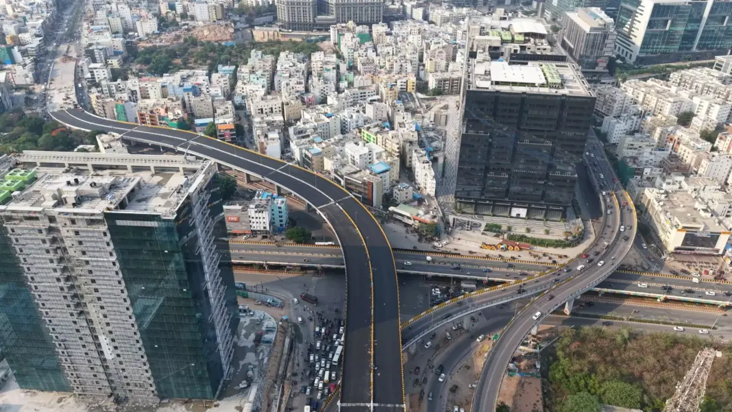 Hyderabad Flyover Opens Boosts Sustainable Urban Mobility.