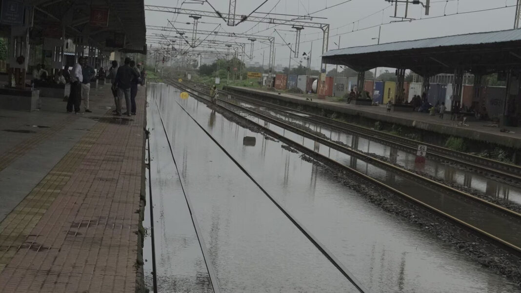 Jamshedpur region trains halted amid heavy waterlogging emergency