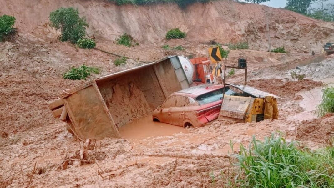 Bengaluru Mangaluru highway closed after landslide hits Shiradi Ghat