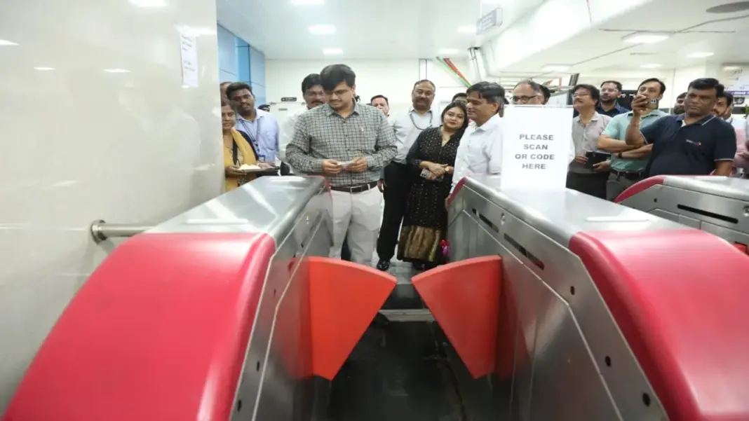 CIDCO Launches QR Ticketing on Metro Line 1