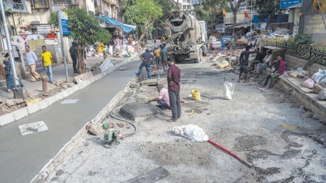 BMC nears midway in road concretisation plan