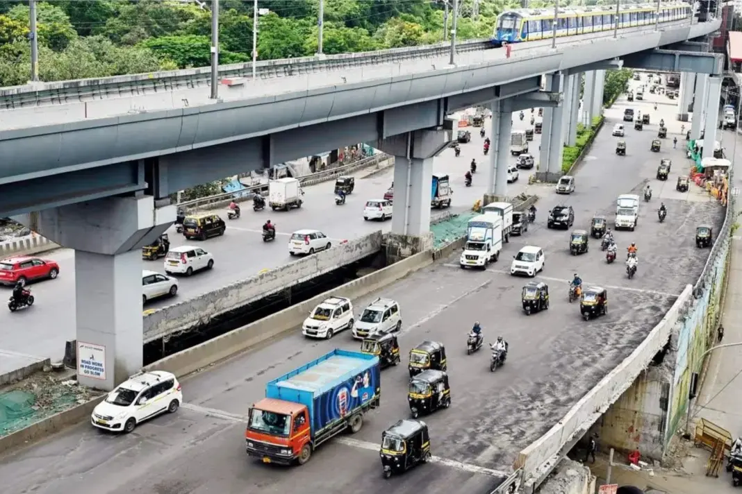 Vikhroli Flyover Opens to Ease Mumbai's Traffic Congestion