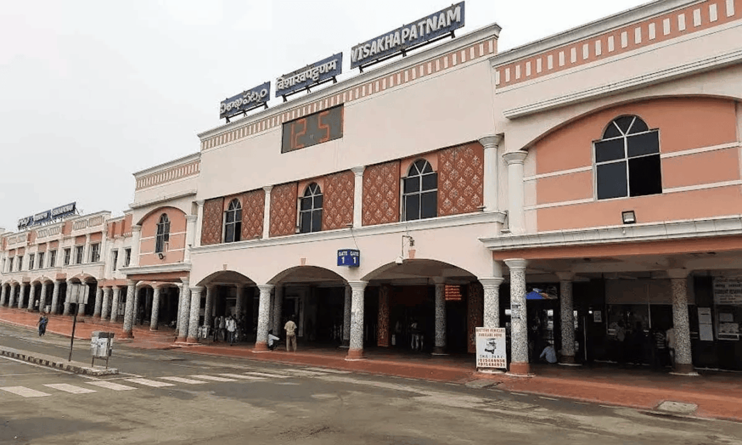 Visakhapatnam Railway Station Enhances Capacity with Platform Extensions