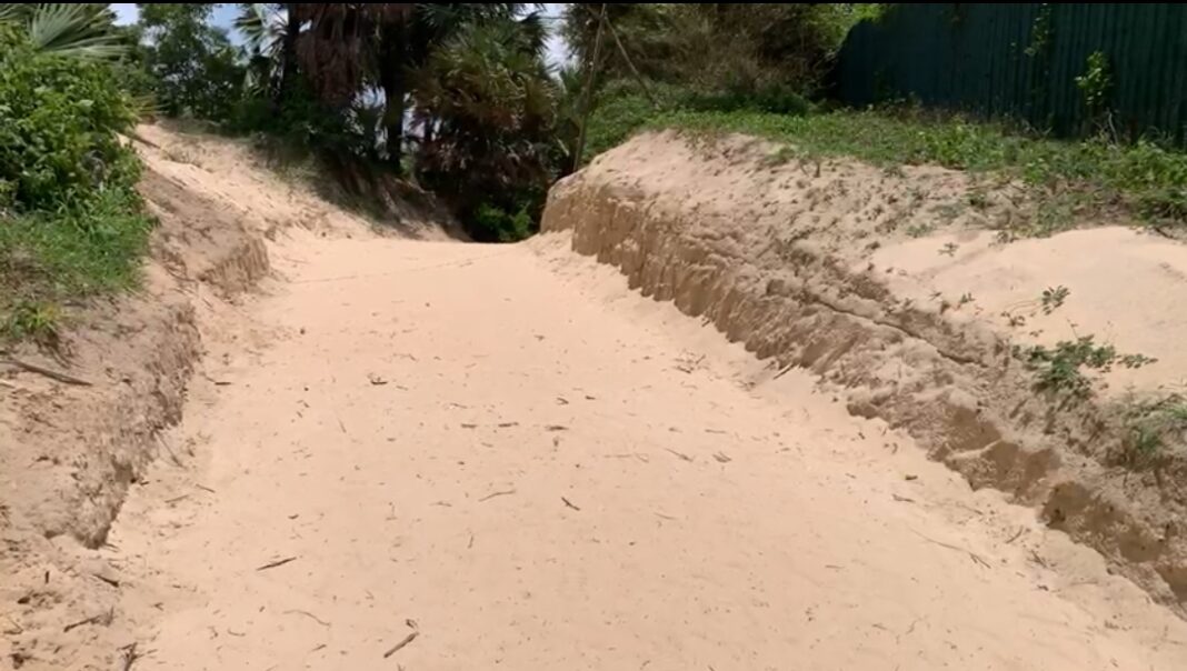 Goa Locals Resist Illegal Sand Dune Cut
