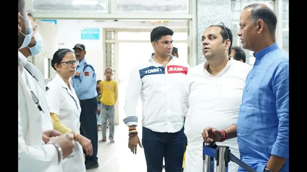 Delhis Valmiki Hospital Lags in Critical Services as Minister Conducts Inspection