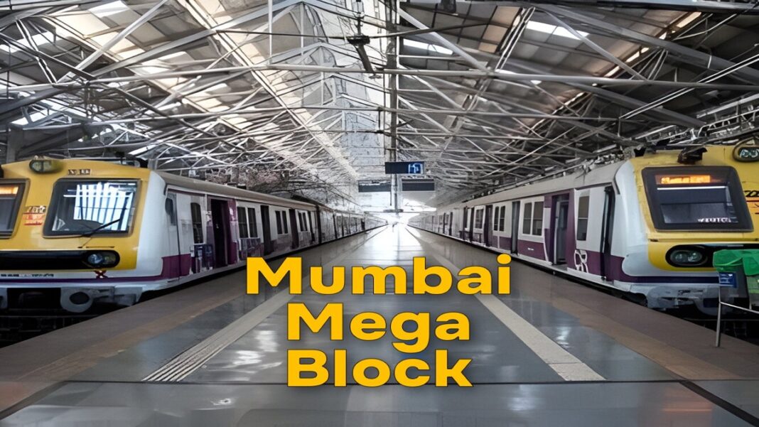 Mumbai Rail Services Affected by Sunday Mega Block