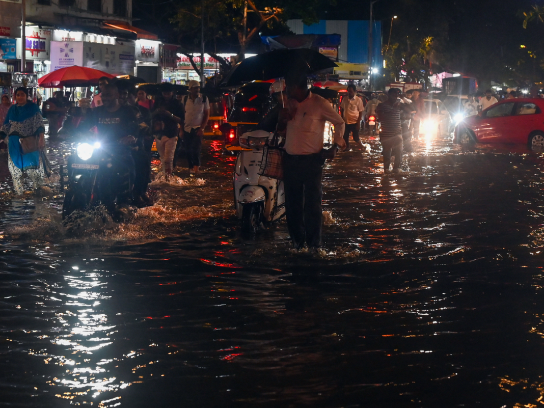Indore drenched as intense rainfall submerges roads