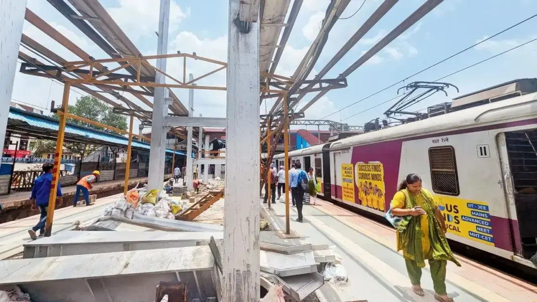 Mumbai railway roofing gaps exposed, safety works still remain incomplete