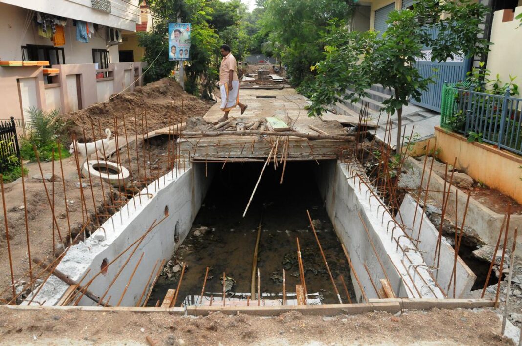 Chennai Residents Battle Overflowing Sewage Amid Slow Drain Works