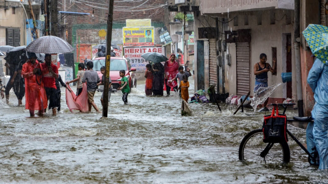 Noida Commuters Face Monsoon Misery As Damaged Roads Reappear