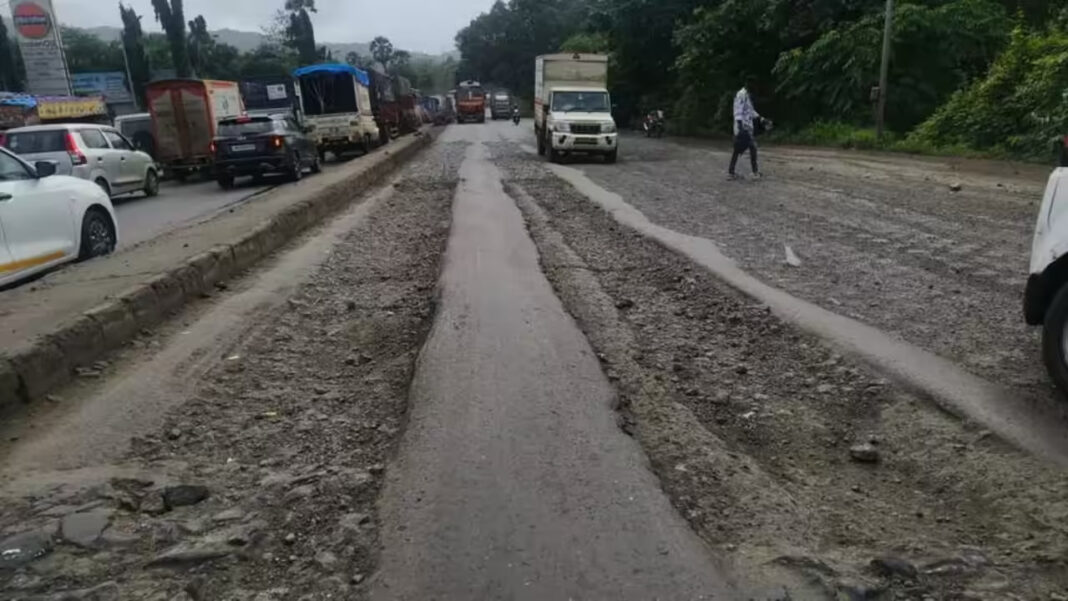 Thane Authorities Propose Urgent Repairs On Ghodbunder Road Using Fast Setting Concrete