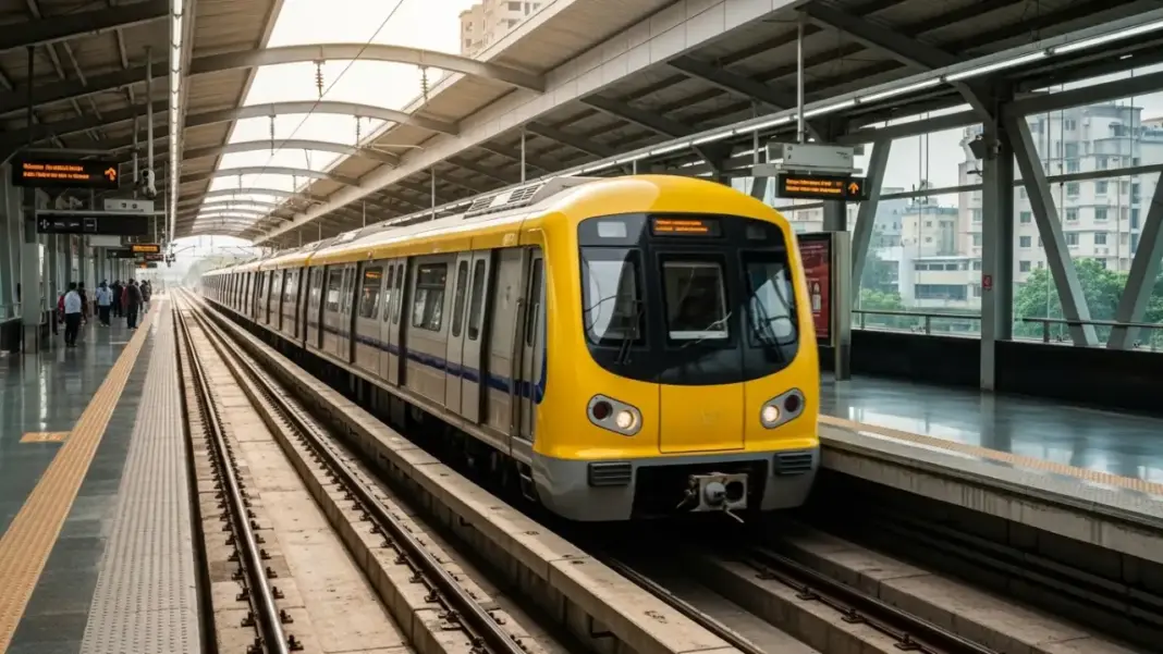 Bengaluru Metro Yellow Line To Begin With 3 Trains And 7 Stations By August