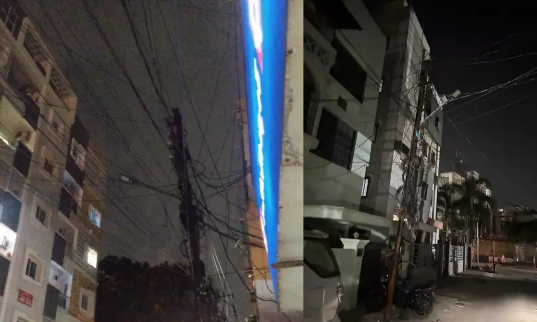 Hyderabad Residents Demand Fix As Streetlight Failure Sparks Bribery Allegations