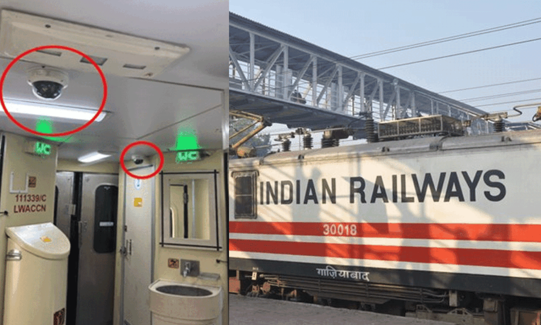 Railways To Install CCTV In 7400 Coaches And 15000 Locos For Safety Boost