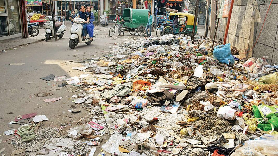 Amritsar Roads Clogged as Construction Waste Collection Plan Falls Apart