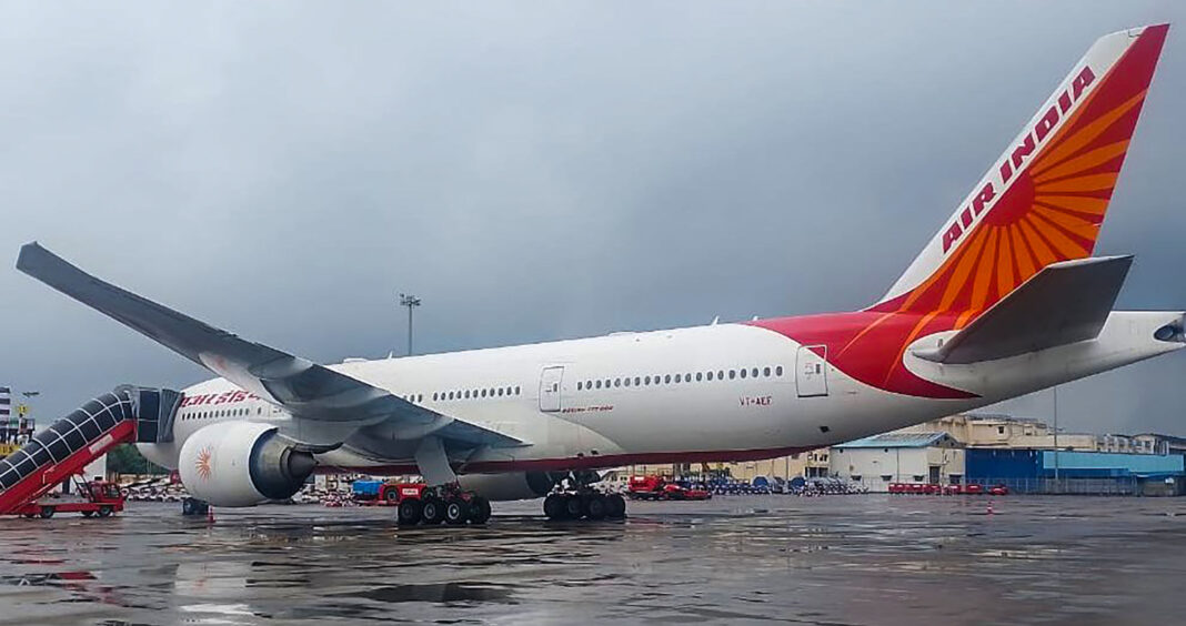 Air India Hong Kong flights power unit catches fire after landing at Delhi airport