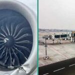 Air India flight bursts 3 tyres and damages engine during landing