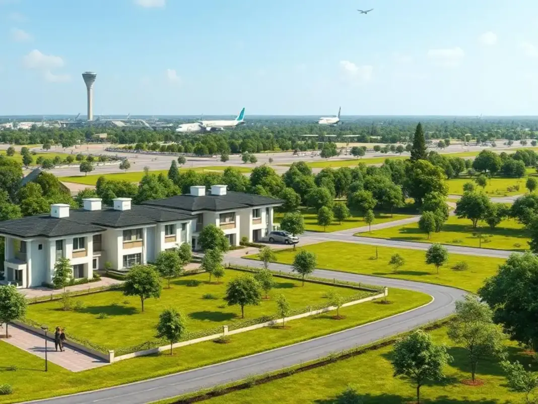 Airport‑adjacent micro‑markets outperform city averages in recent property boom