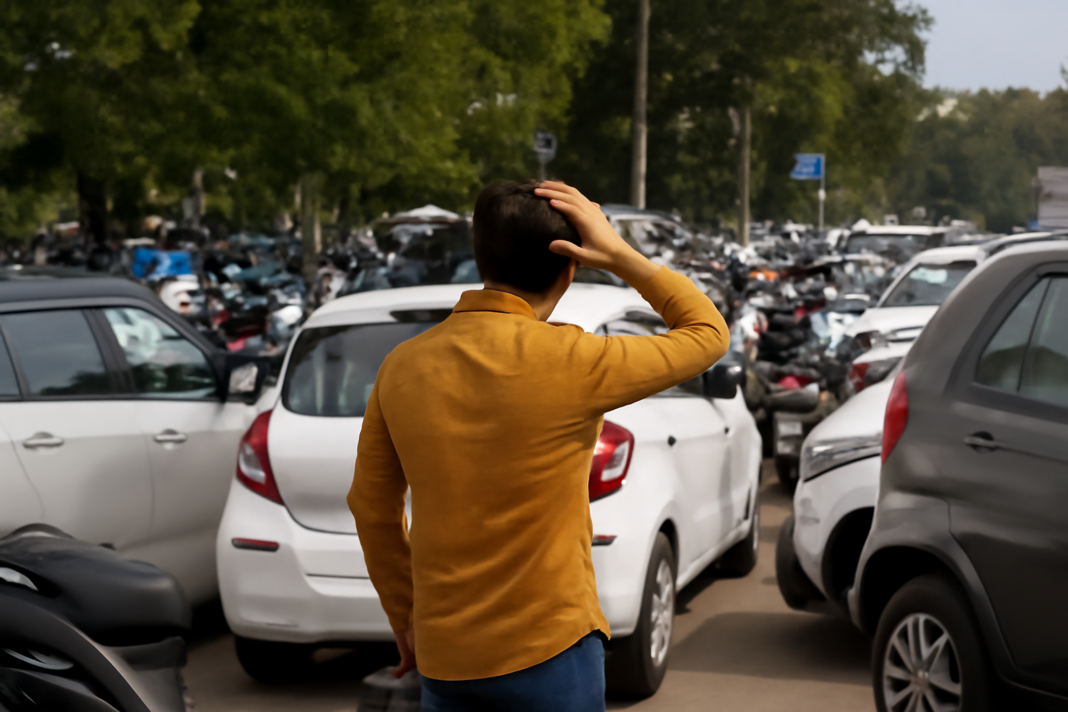 Pune, parking issues, railway station, Pune redevelopment, commuter struggles, station parking, traffic congestion, Hadapsar station, Khadki station, infrastructure delays