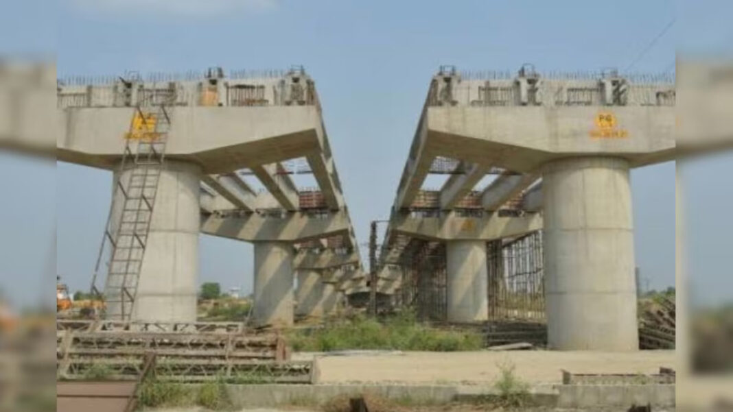 Ghaziabads 600-Metre Madhuban Bapudham Rail Overbridge Nears Completion This Year