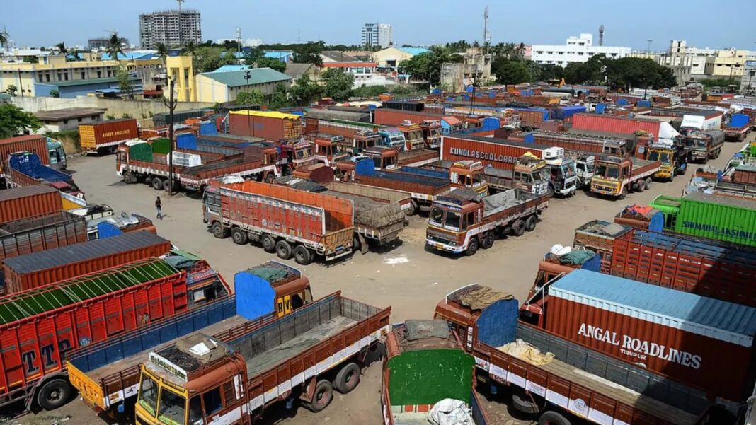 Maharashtra Truckers Strike Gains Momentum Amid Demands To Scrap Pending E-Challan Fines