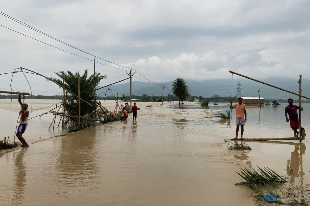 Delhi Ghazipur Stretches Flooded With Toxic Water Amid Civic Inaction And Monsoon