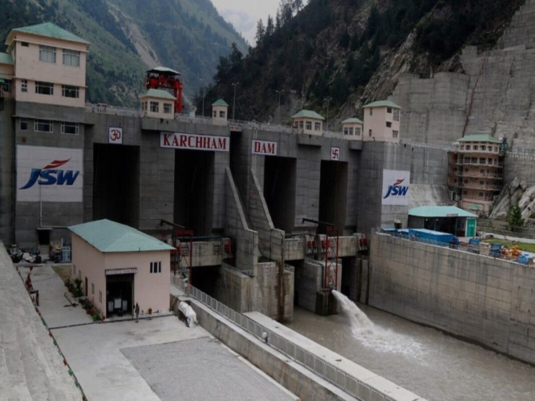 JSW Hydro Energy’s 1,045 MW Karcham Wangtoo plant