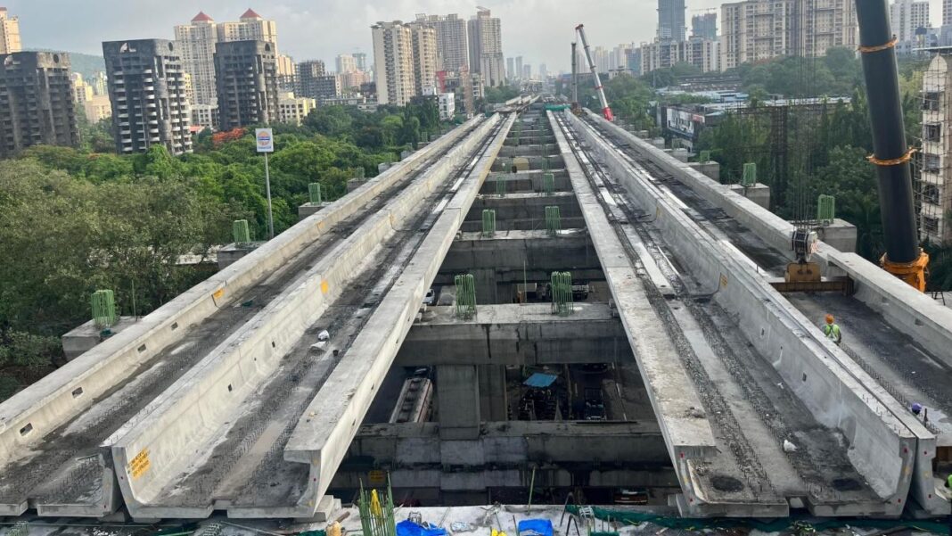 Mumbai Metro 4 Reaches Major Milestone With 48 Metre Steel Span Installation Nears 85 Percent Completion