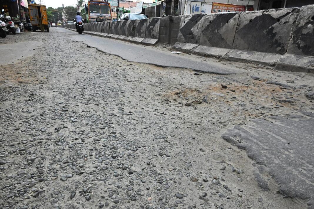 Coimbatore Roads Dug Up For Civic Works Leave Motorists Stranded For Months