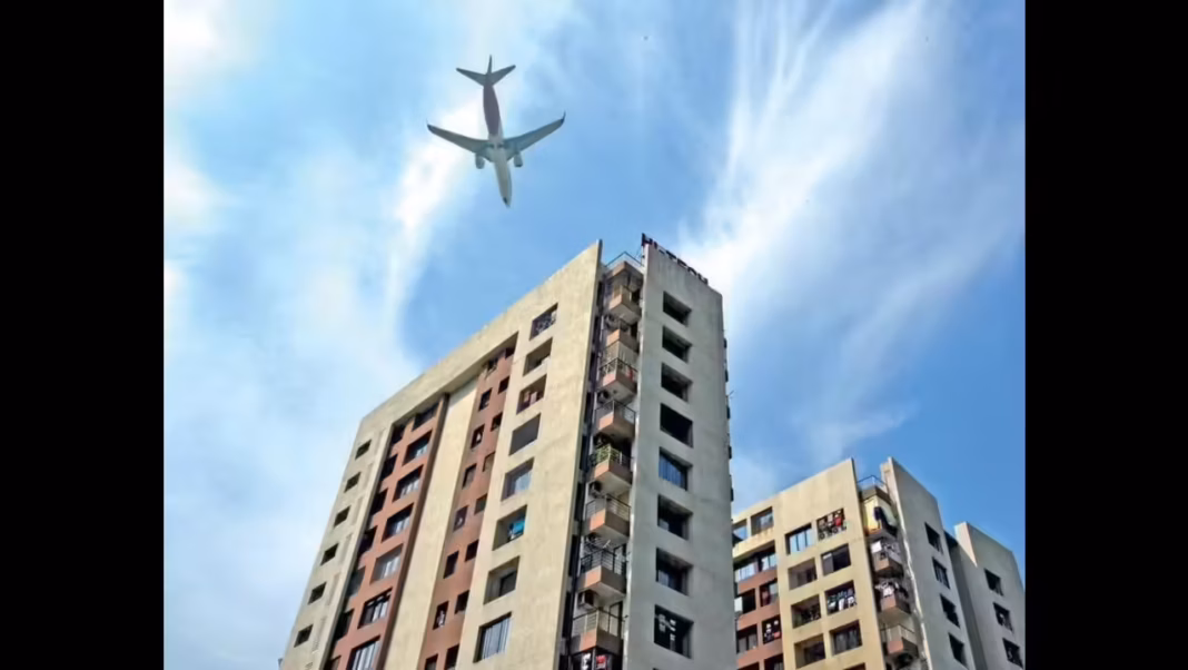 Surat Airport Faces Risk from Unlit Cranes and Obstructive Structures