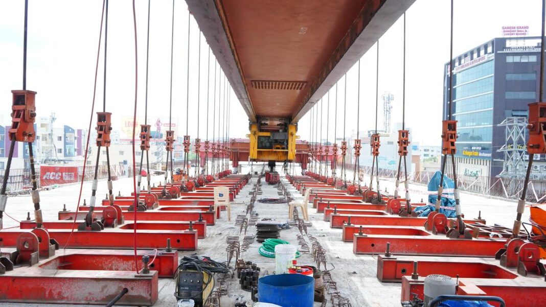 Hyderabad flyover from Uppal to Narapally to be ready by Dasara