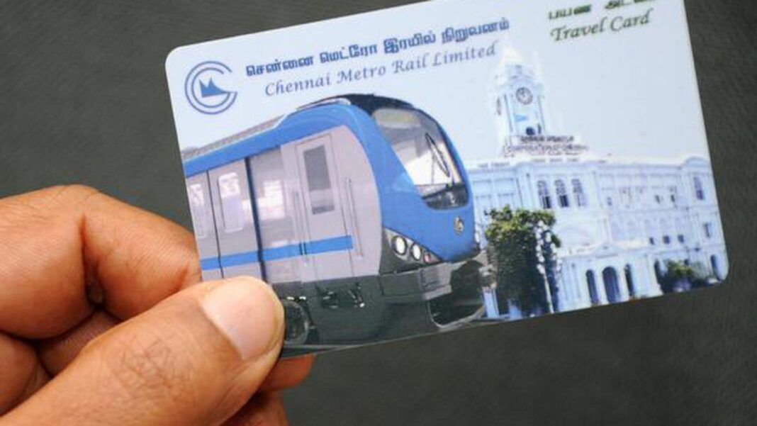 Chennai Metro Rail To Stop Old Card Top-Ups From August 1