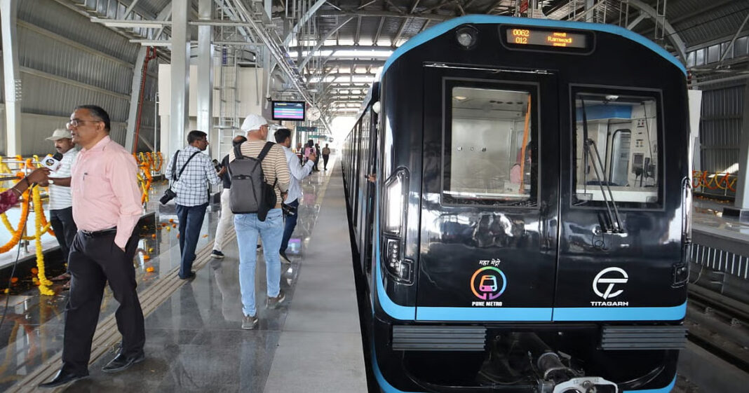Pune Metro Sees Record Rs 8.33 Crore Revenue and 52.41 Lakh Ridership in June