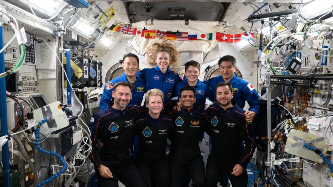 Shubhanshu Shukla Live Update : Axiom 4 Crew Undocks from ISS for Earth Splashdown Today