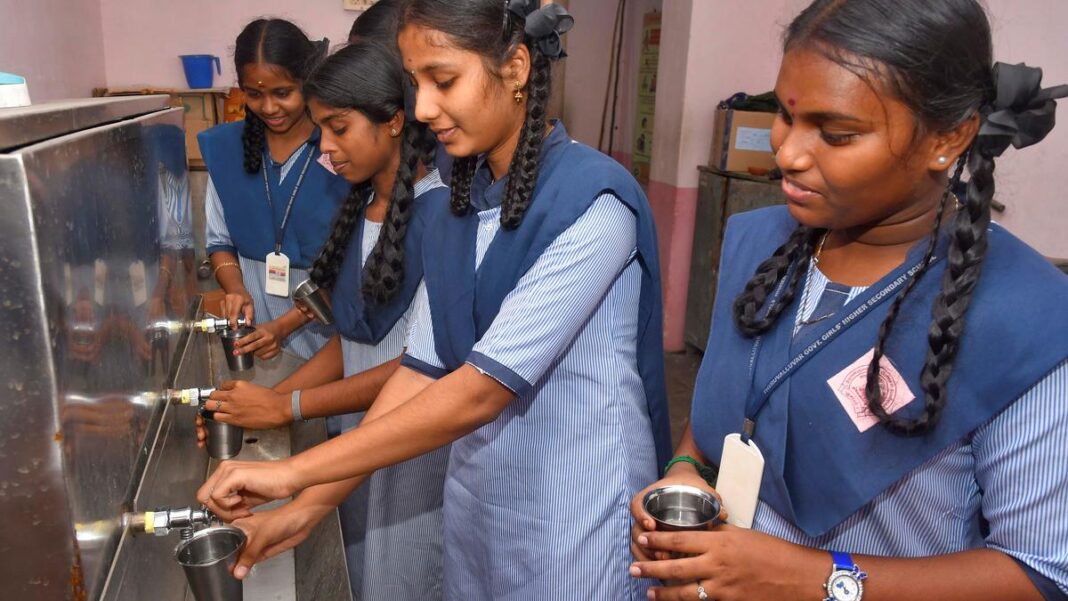 Tamil Nadu Expands Water Bell System to Private Schools to Promote Student Hydration