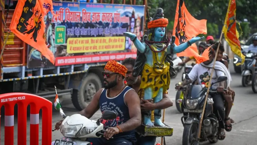 Delhi Loud Kanwar Yatra Decibel Levels Peak as Pilgrimage Nears End