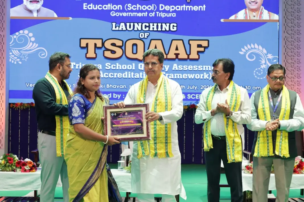 Tripura Chief Minister Launches TSQAAF to Transform States Education Landscape
