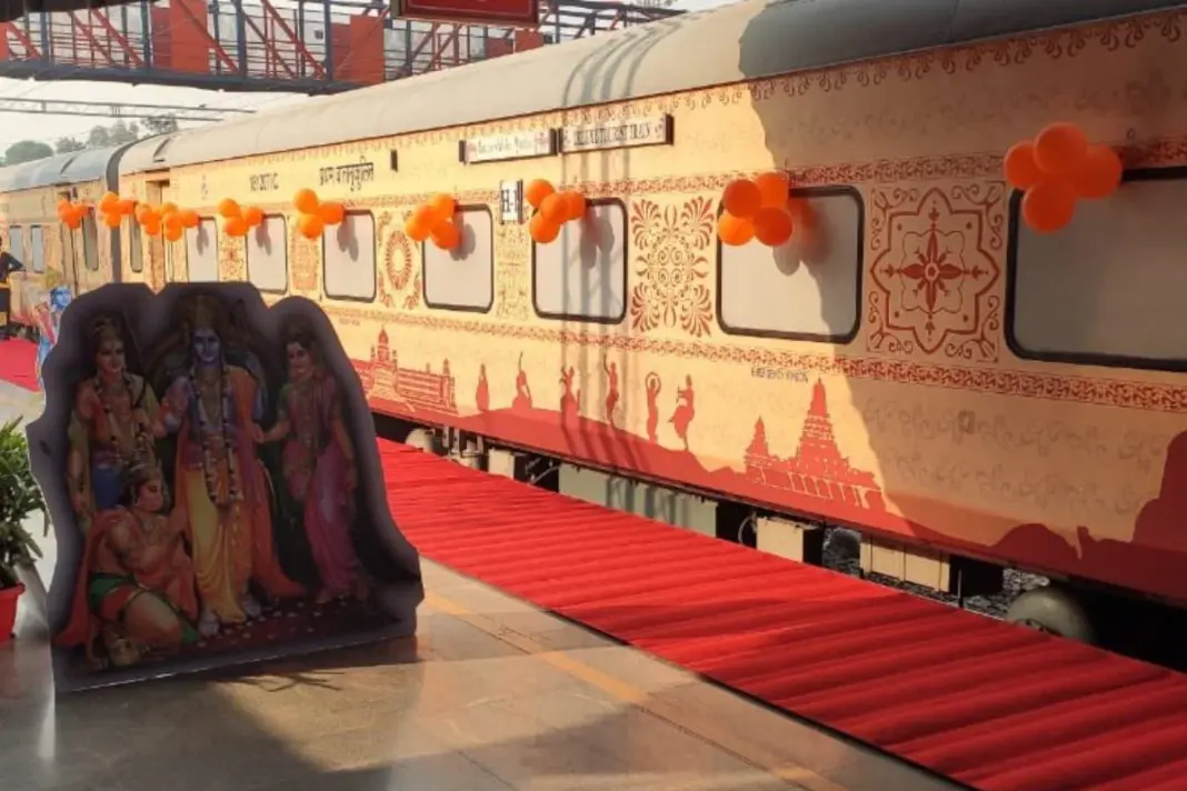 India Flags Off Bharat Gaurav Deluxe AC Train for Shri Ramayana Yatra Pilgrimage Tour