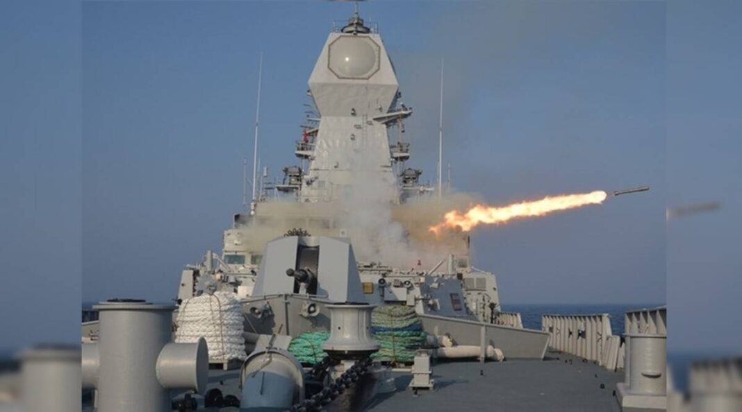 Pune Successfully Concludes Trials of Indigenous ERASR Anti Submarine Rockets on INS Kavaratti
