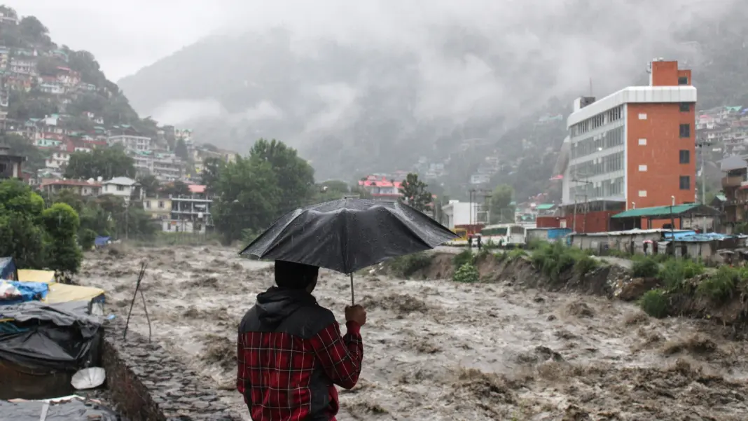 Delhi Gets Light Showers but Himachal Faces Heavy Rainfall and Destruction