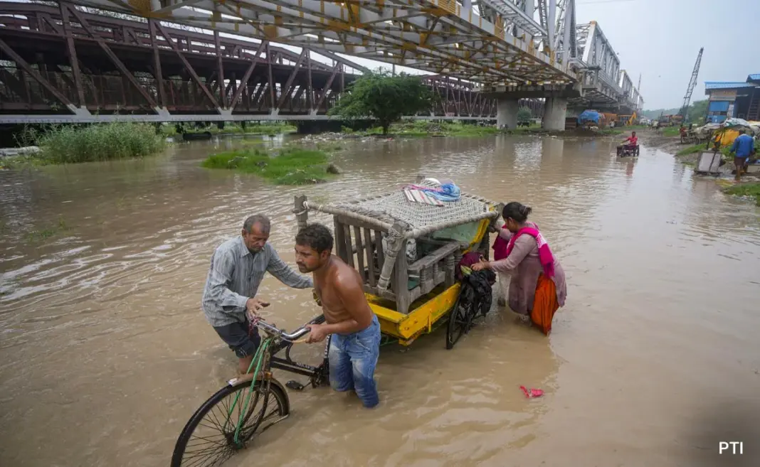 Uttar Pradesh battered by monsoon fury as highways crumble rivers swell and flood alerts hit multiple districts