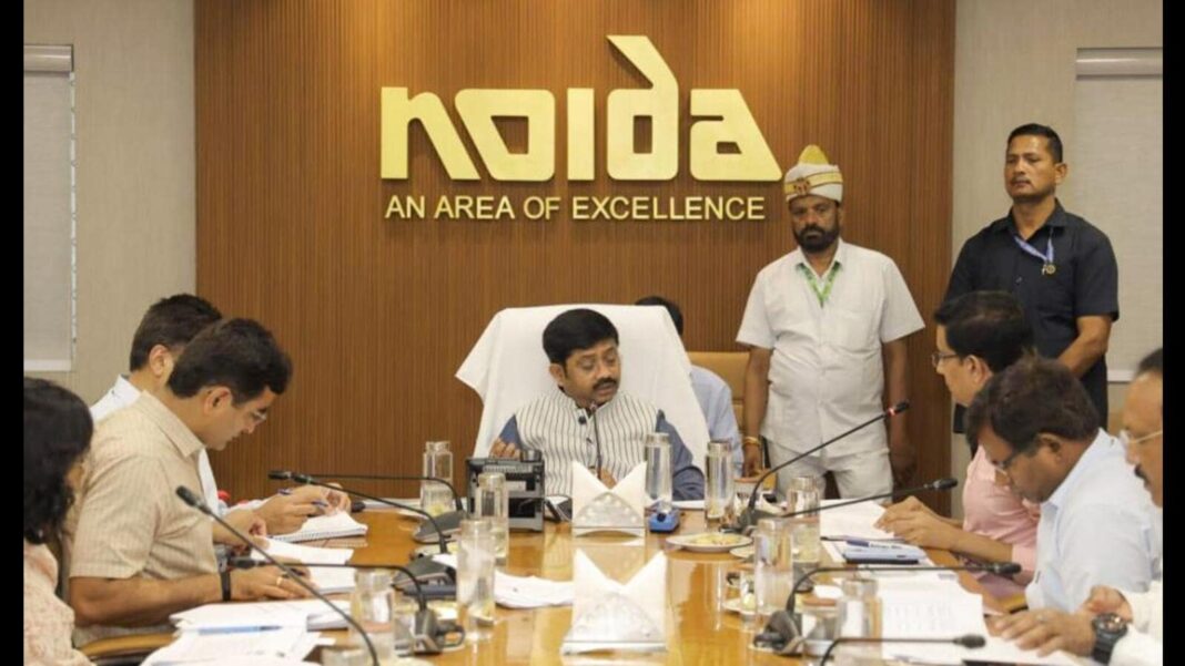 Noida Greater Noida and Yamuna City Must Fast Track Projects Says UP Industry Minister