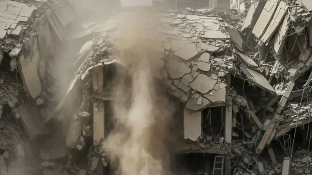 Delhi Four Storey Building Collapses In Seelampur Rescue Underway