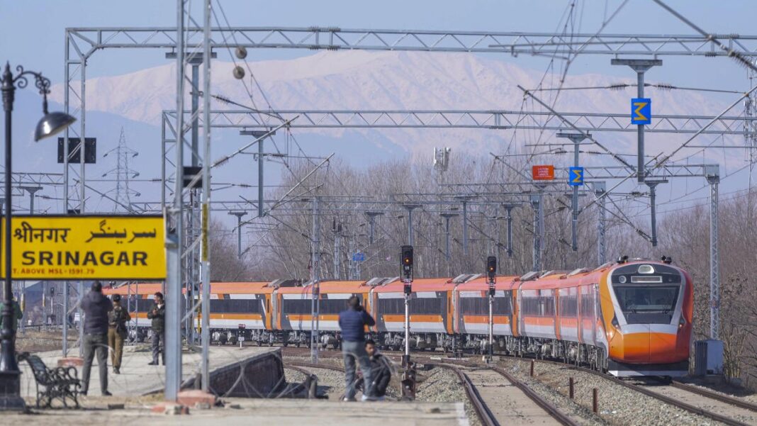 Srinagar Vande Bharat trains fully booked, officials plan coach upgrade